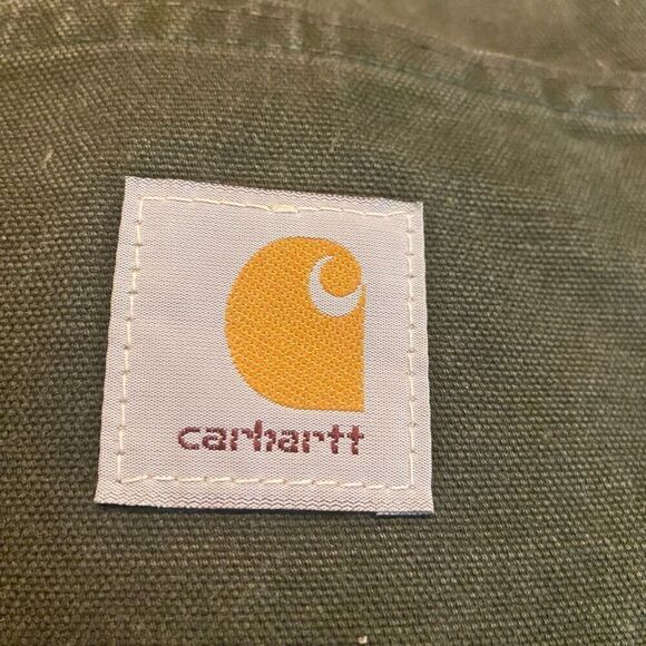 CARHARTT Men’s Dungaree Carpenter‎ Work Pants Green 42/29 SEE DESCRIPTION - Picture 3 of 8
